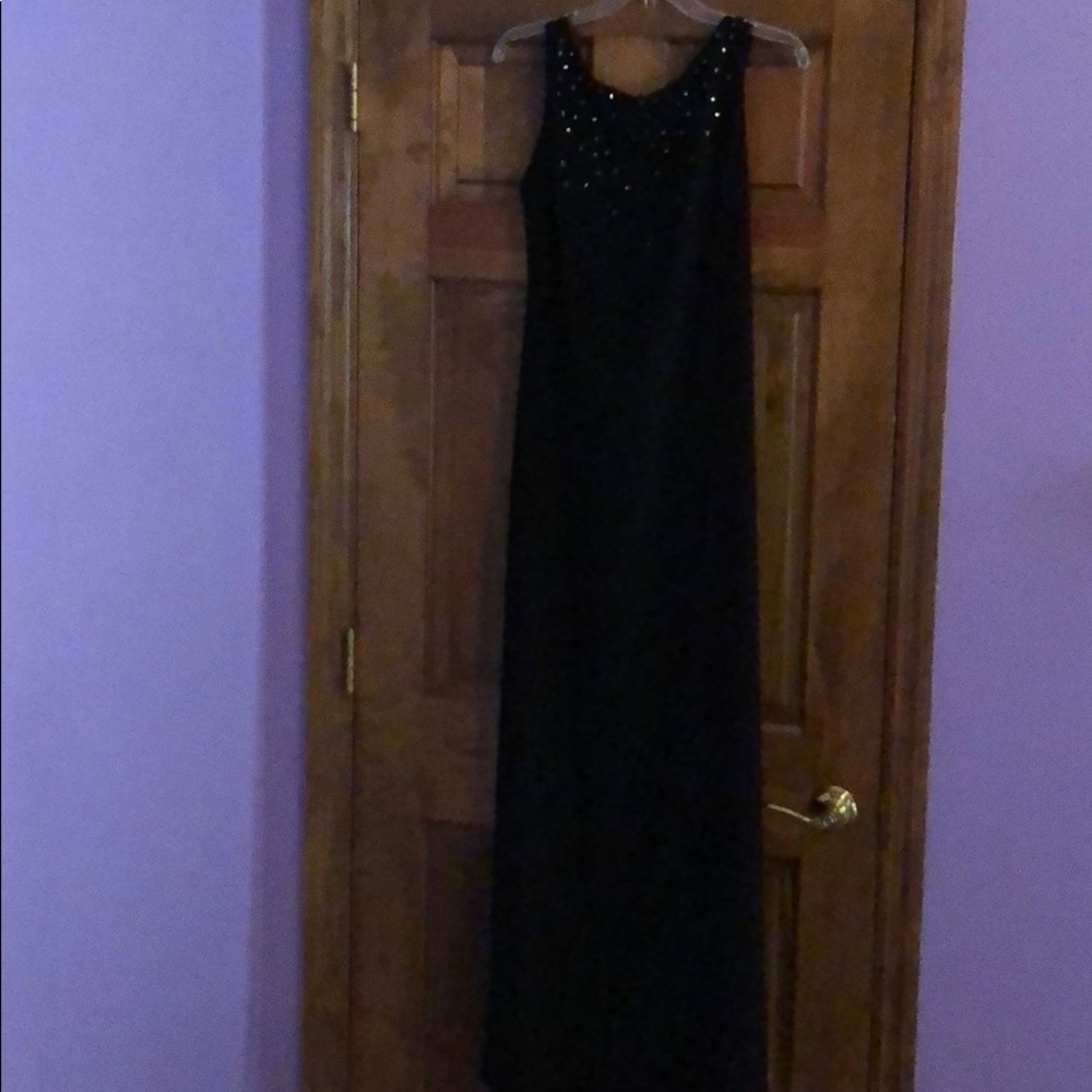 Gorgeous black floor length gown